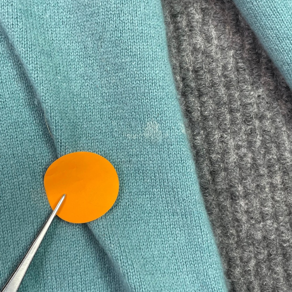 LL Bean Cashmere Sweater Women Large Blue Crew Neck Long Sleeve Pullover Travel - Picture 5 of 11